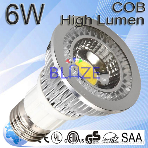 COB led par 20 bulbs E26 6W 2500K